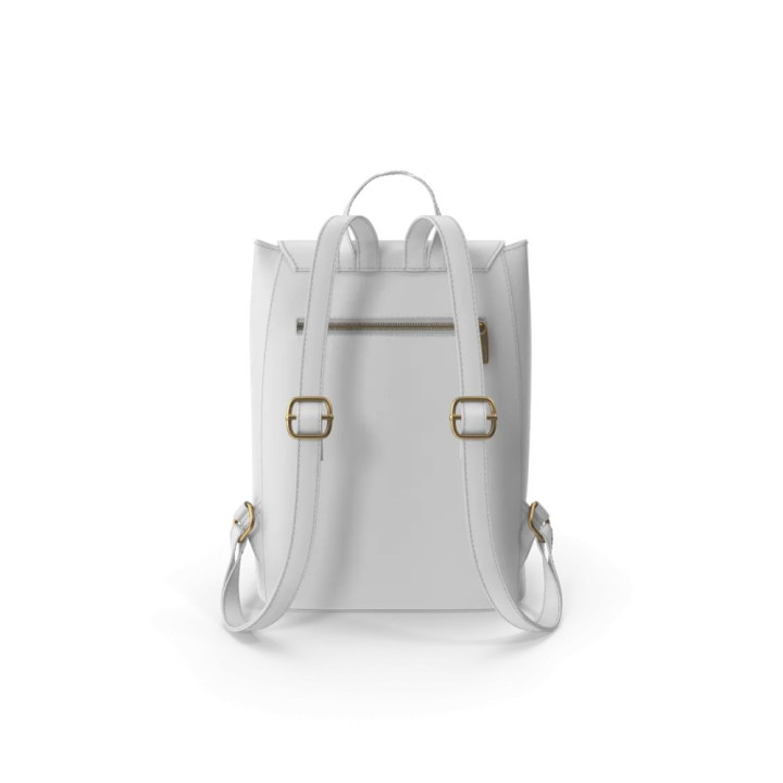 Sac à dos urbain blanc