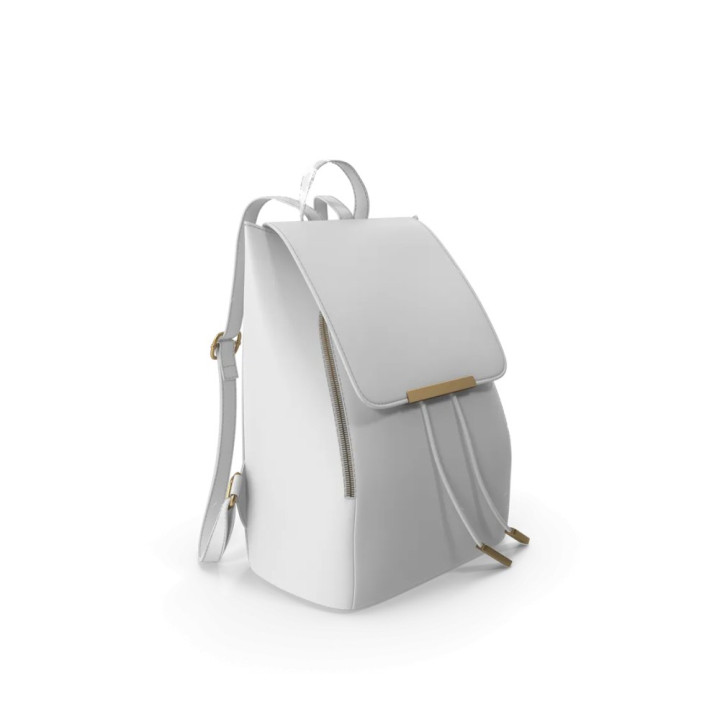 Sac à dos urbain blanc