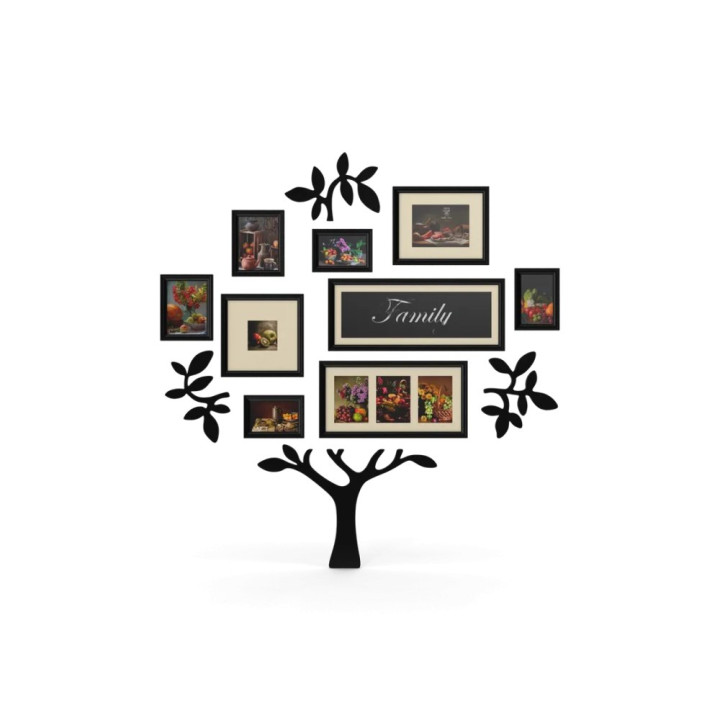 Cadre photo Arbre de famille