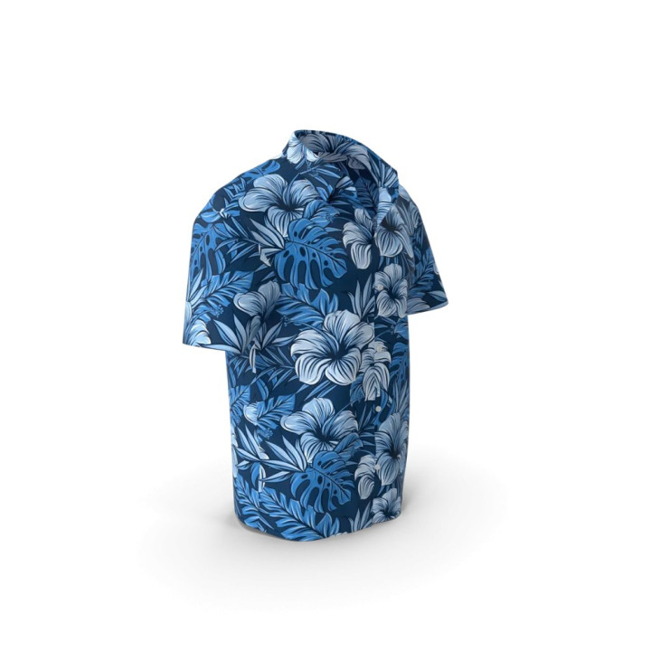 Chemise manches courtes en lin